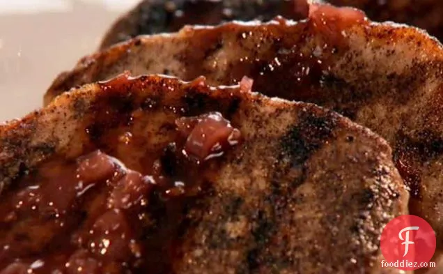 Spice-Rubbed Grill Pork Chops