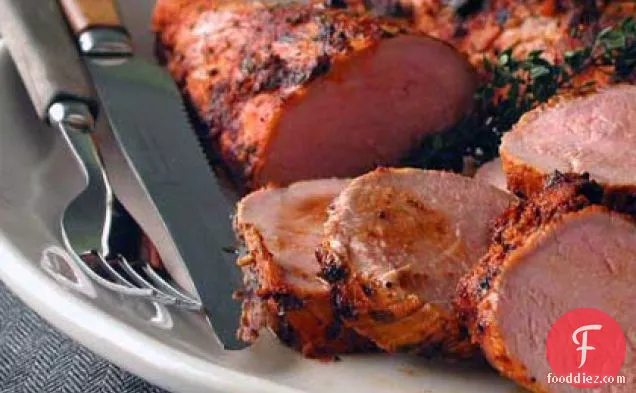 Spanish-Style Brined Pork Tenderloin