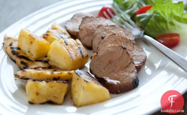 ग्रील्ड कैरेबियन पोर्क टेंडरलॉइन