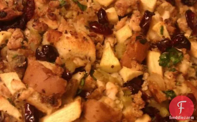 Apple, Sausage And Cranberry Stuffing