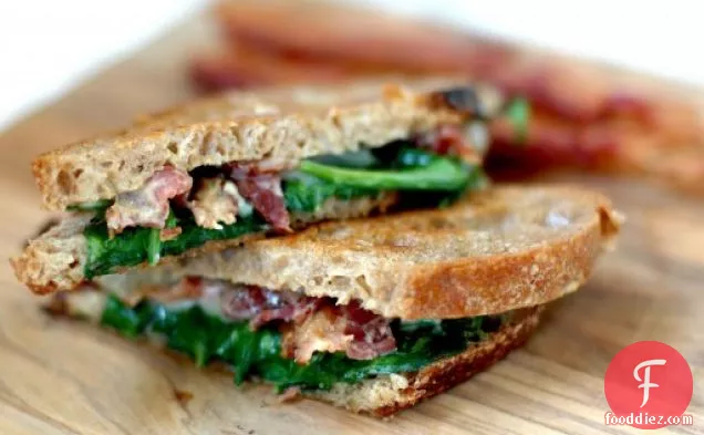 Grilled Cheese With Bacon And Arugula