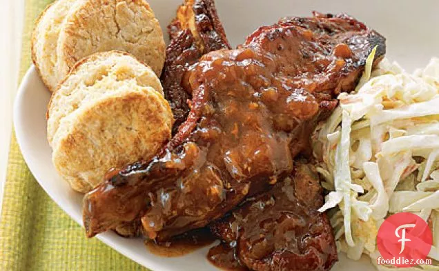 Slow-Cooker : Spicy Country Ribs