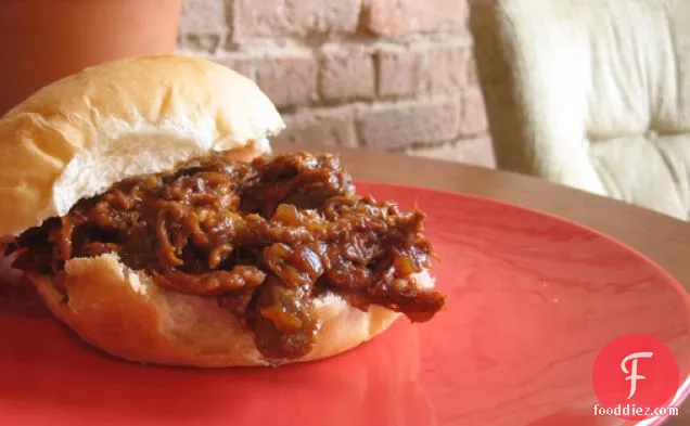 Pulled Pork Sandwiches With Homemade Bbq Sauce