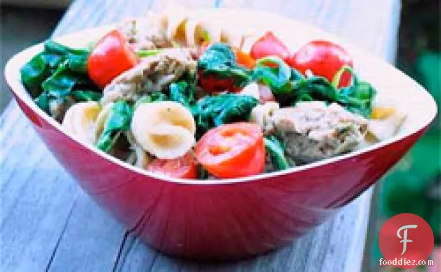 Healthy & Delicious: Turkey Sausage and Arugula with Whole-Wheat Pasta