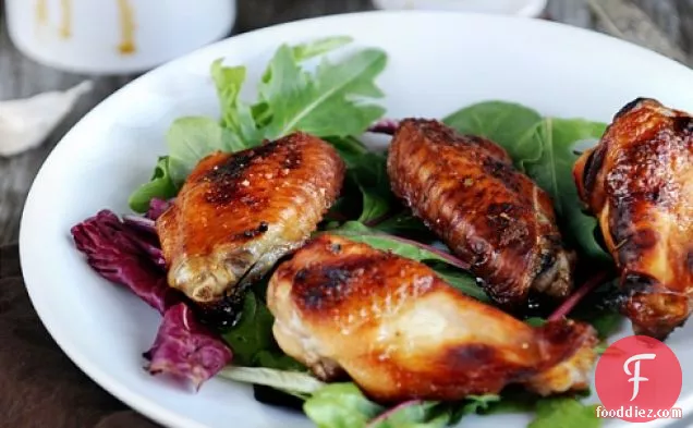 Oven Baked Chicken Wings With Sweet Bbq Sauce