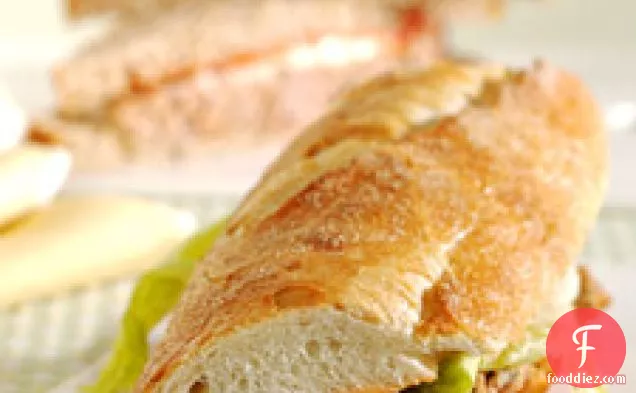 Kathleen Turner's Turkey Meatloaf Sandwich