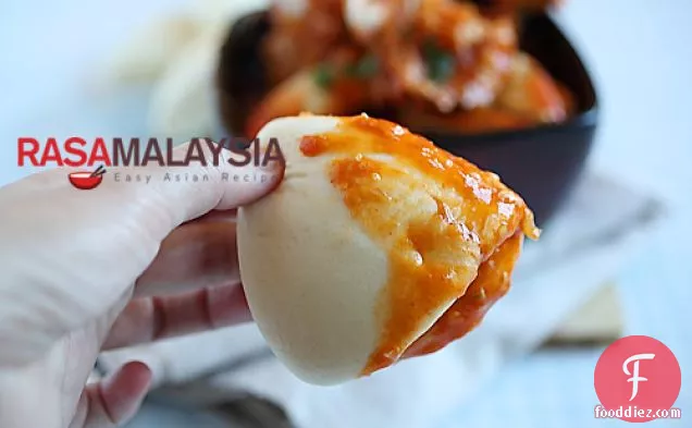 मिर्च केकड़ा (खट्टा और मसालेदार सॉस में केकड़ा) नुस्खा