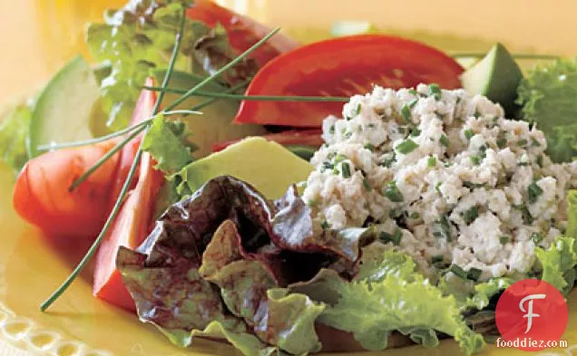 Crab Salad with Avocado and Tomato