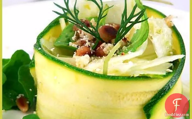Arugula, Zucchini And Fennel Salad