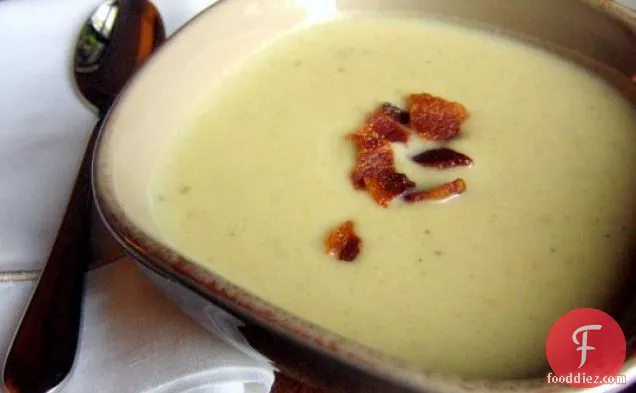Cream Of Celery Soup With Bacon