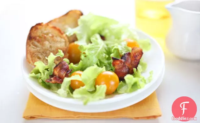 Blt Salad With Bacon Vinaigrette