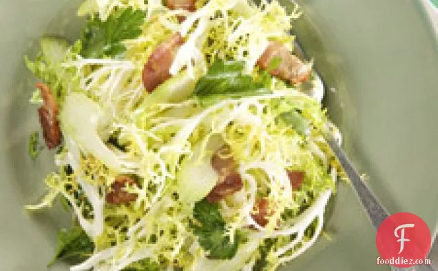 Frisee Salad With Hot Bacon Dressing