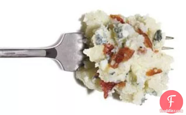 Mashed Potatoes With Bacon And Blue Cheese