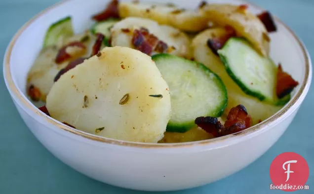 Warm Potato Salad With Bacon And Fennel