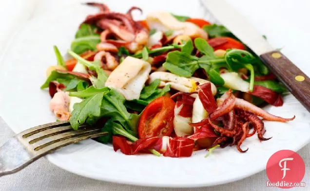 Grilled Squid Salad