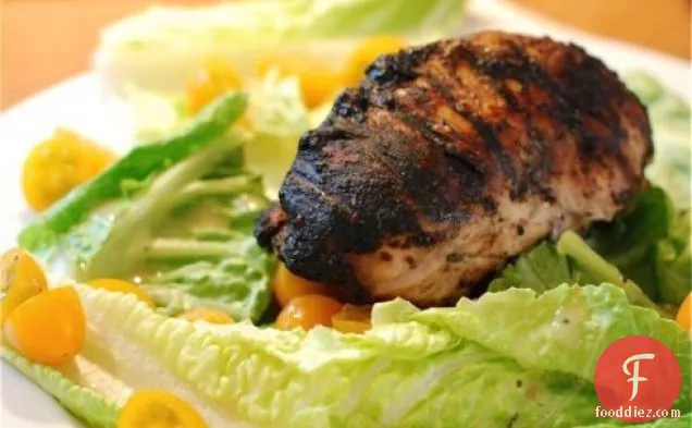 Lightened-up Chicken Caesar Platter