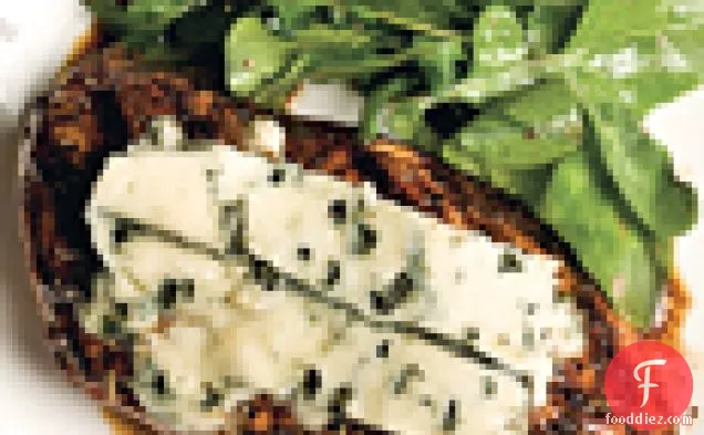 Herbed Balsamic Chicken with Blue Cheese