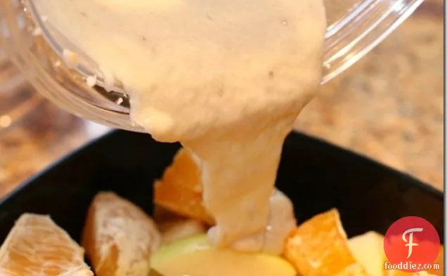1 मिनट नारियल केला क्रीम