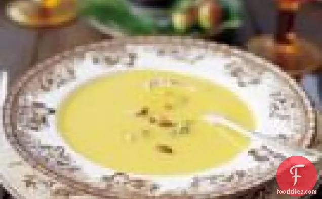 Cream Of Butternut Squash And Apple Soup