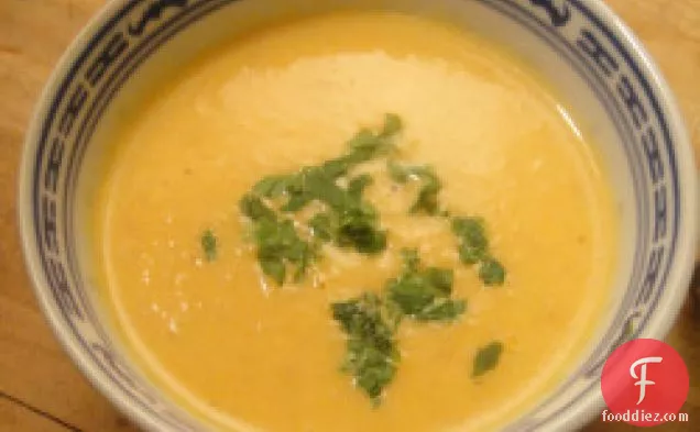 Cook the Book: Cream of Carrot with Ginger Soup