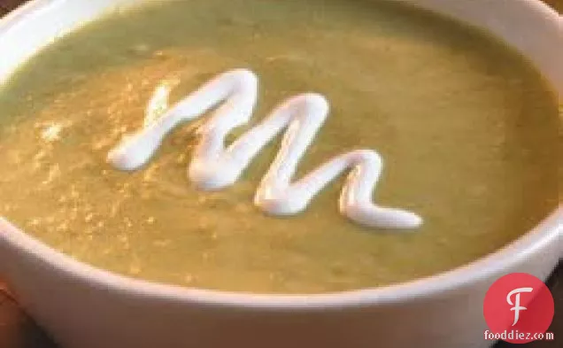 ताजा शतावरी सूप द्वितीय की क्रीम