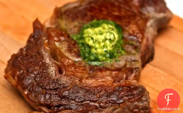 Dinner Tonight: Steak with Anchovy Butter