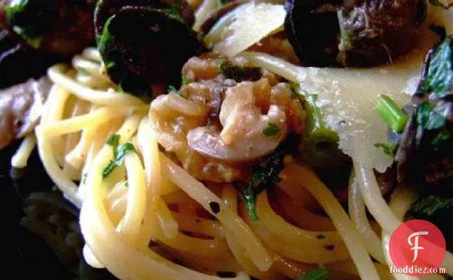Burgundian Escargots With Spaghetti