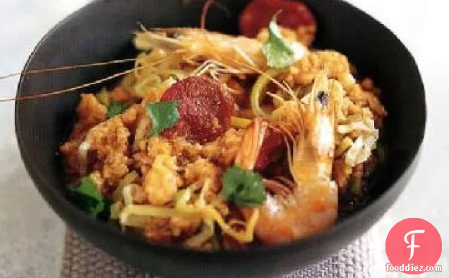 झींगा रेसिपी के साथ पुर्तगाली ब्रेड सूप