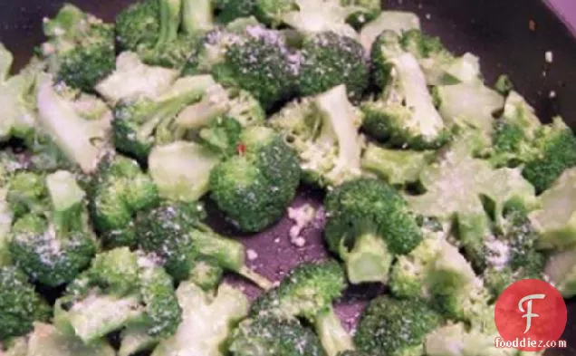 Broccoli with Garlic and Parmesan