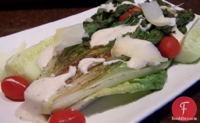 Grilled Caesar Salad / Grilled Romaine so Good!