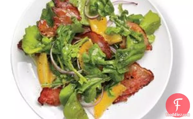 Crispy Ham And Arugula Salad
