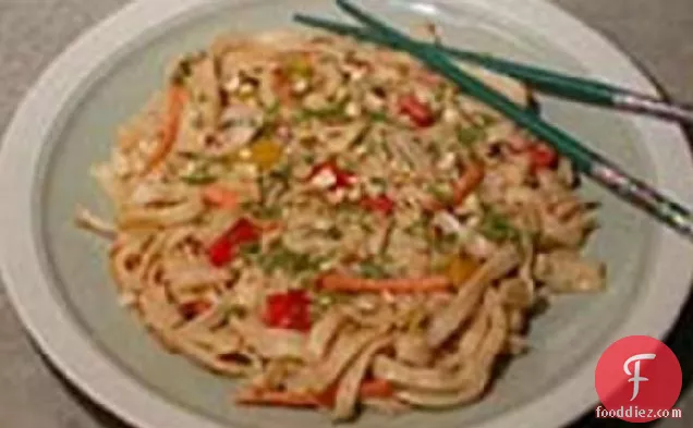 Spicy Thai Noodles with Vegetables