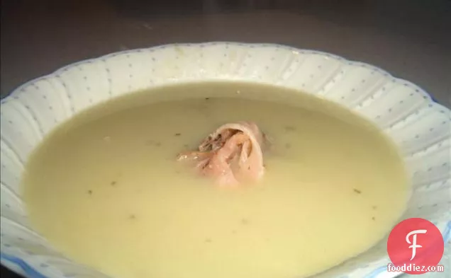 Fennel Vichyssoise With Smoked Salmon