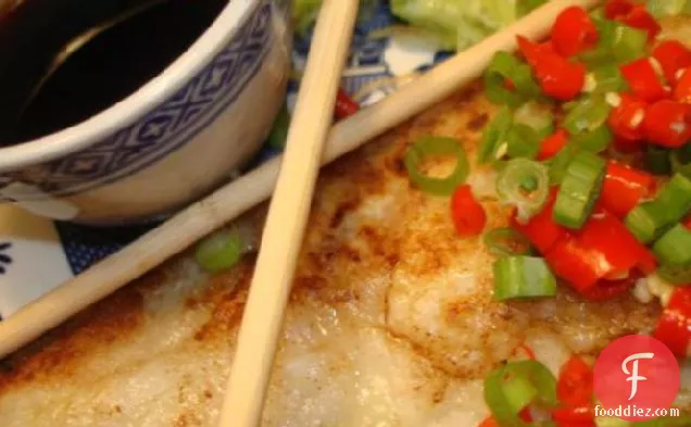 Pan Fried Cod with Asian Dressing