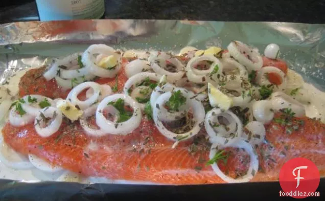 Rainbow Trout With Wine & Tarragon