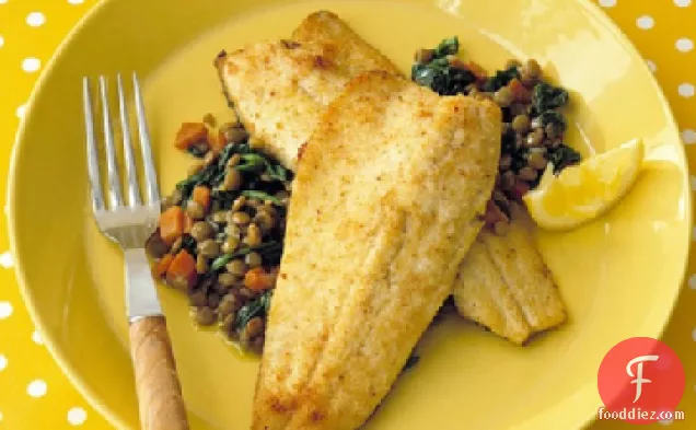 Sage-Crusted Trout