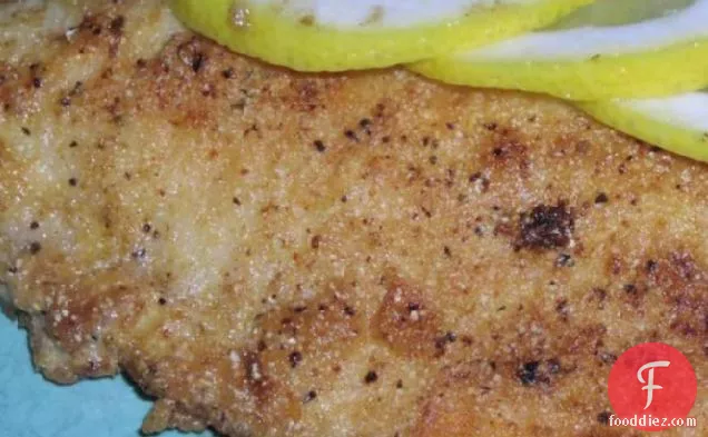 नींबू मिर्च तिलपिया (या कैटफ़िश)