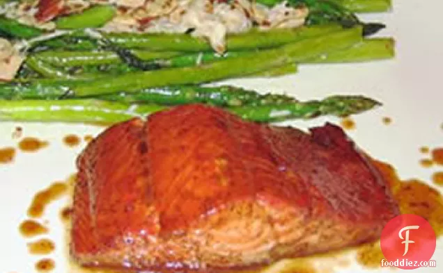 Sweet and Tangy Glazed Salmon