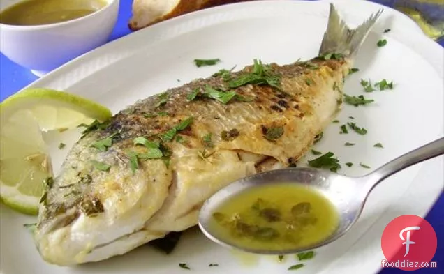 Roasted Sea Bream With Herbs