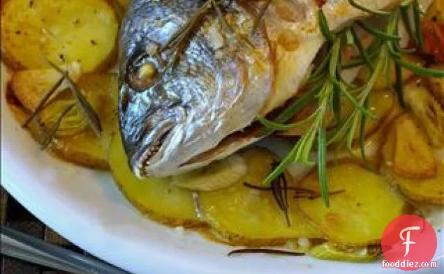 Orata Al Forno (Baked Sea Bream With Potatoes)