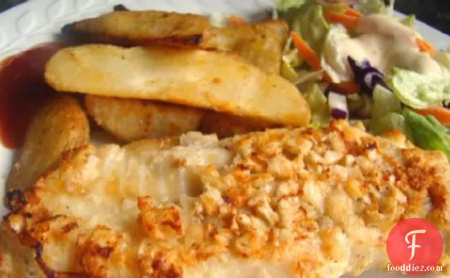 Low Fat Crispy Fish and Chips