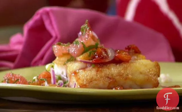 रक्त नारंगी शीशे का आवरण के साथ कॉड