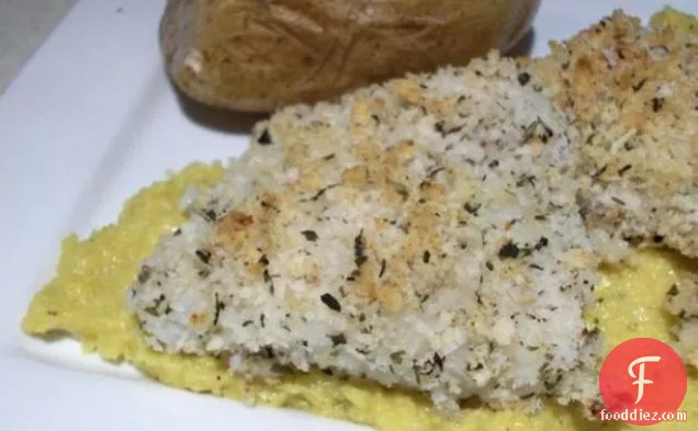 Baked Cod With a Ginger-Corn Sauce
