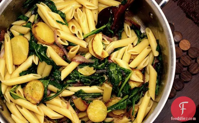 Penne With Potatoes And Rocket