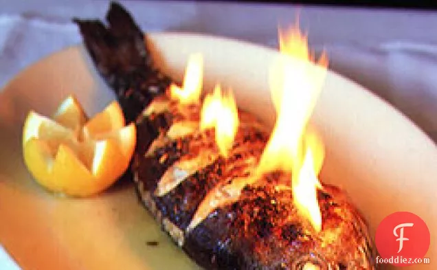 Baked Striped Bass With Fennel And Pernod