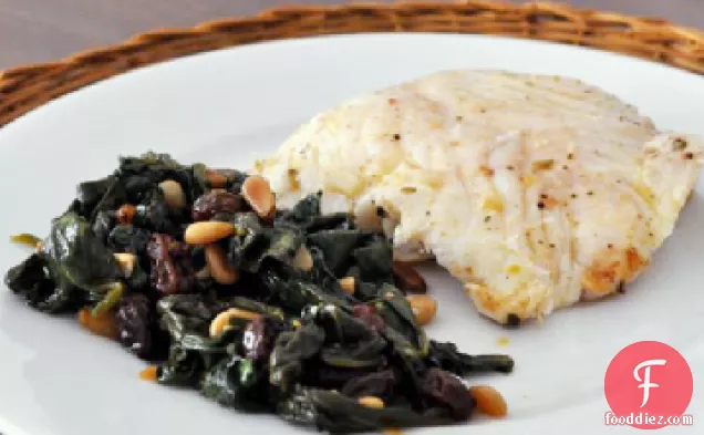 नींबू-मसालेदार हलिबूट