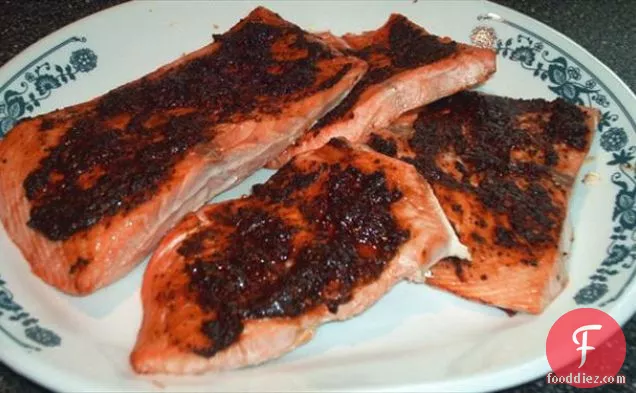 Chili-Rubbed Salmon