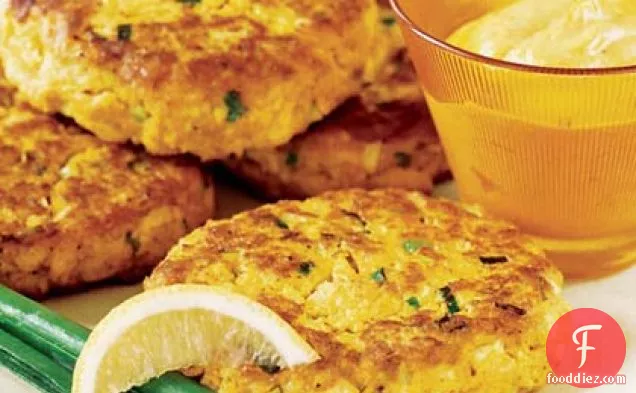 Curried Salmon Cakes