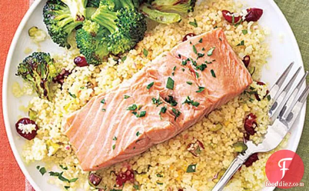 Salmon and Couscous Packets