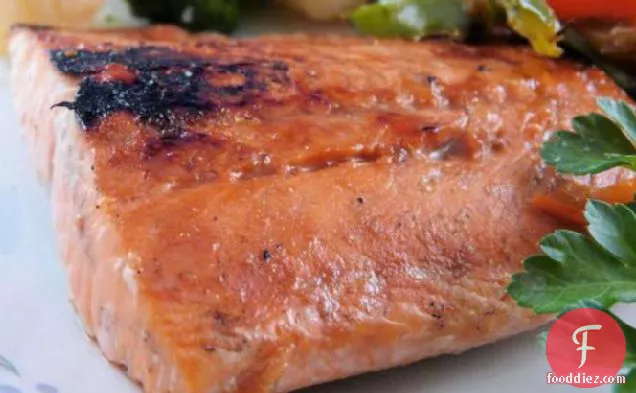 Grilled Honey-Balsamic Salmon